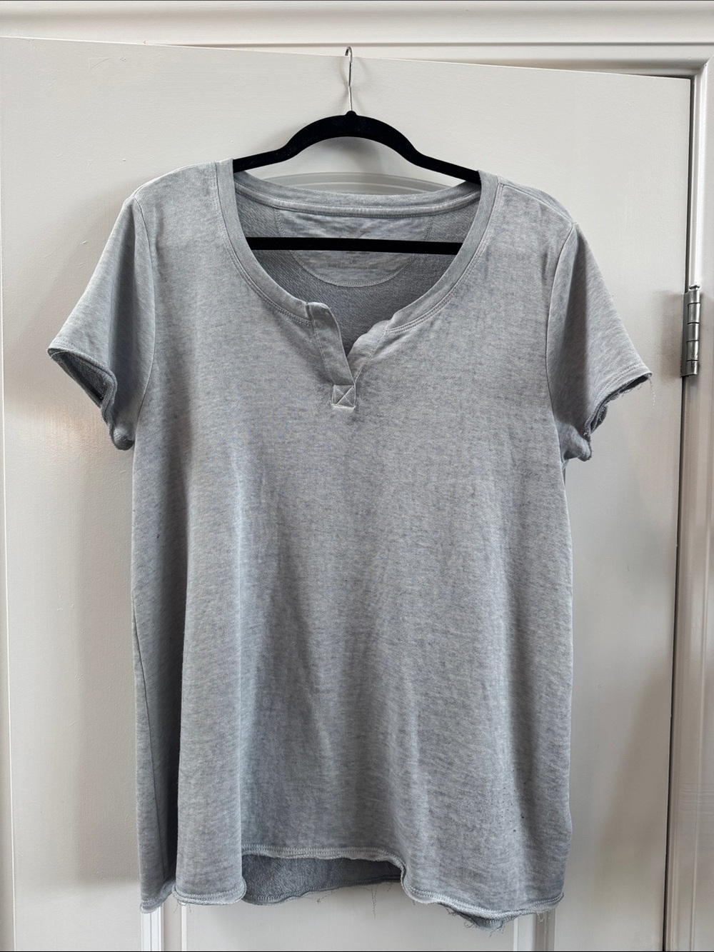 Calvin Klein Heather Gray Logo Tee